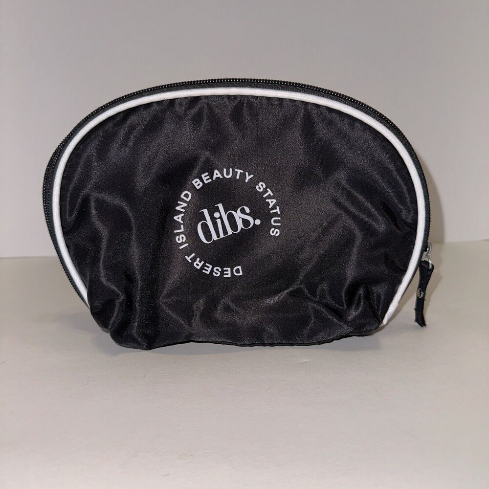 Dibs Desert Island Beauty Status Makeup Or Toiletry Bag Black